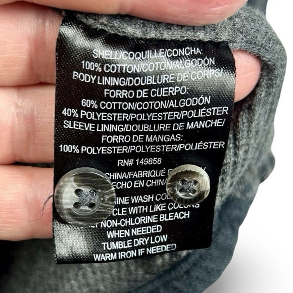 Voyager Thermal Lined Flannel Shirt Shacket Size Medium Outdoor Chore Hunt - Picture 6 of 7